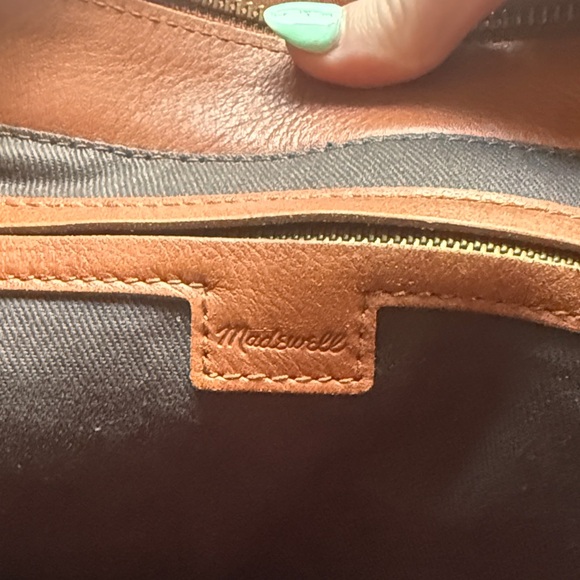 Madewell Brown Leather Tote Bag - Picture 9 of 9